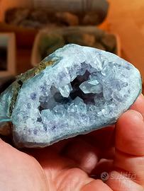 Geode di Ametista rosata