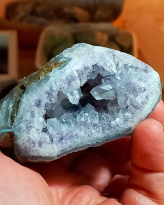 Geode di Ametista rosata