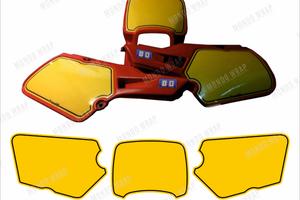 Adesivi tabelle porta numero per moto Tresoldi 80