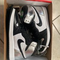 Jordan 1 retro higt silver toe (w)