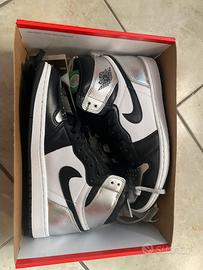 Jordan 1 retro higt silver toe (w)