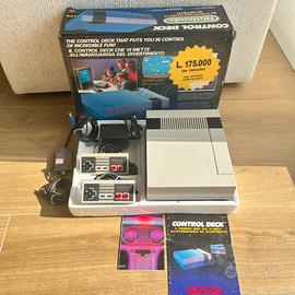 CONSOLE NINTENDO NES ENTERTAINMENT CONTROL DECK