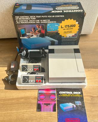 CONSOLE NINTENDO NES ENTERTAINMENT CONTROL DECK
