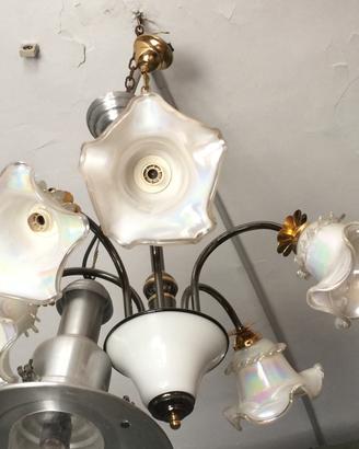 Lampadario 5 punti luce