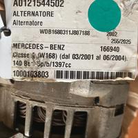Alternatore Mercedes classe A