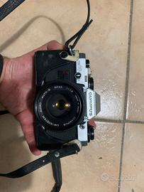 📷 Kit fotocamera analogica Olympus OM-10 completo