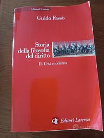 Fassò Storia della filosofia del diritto l'età mod