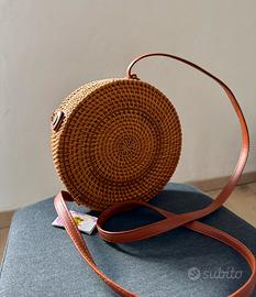 Borsa in rattan - NUOVA!