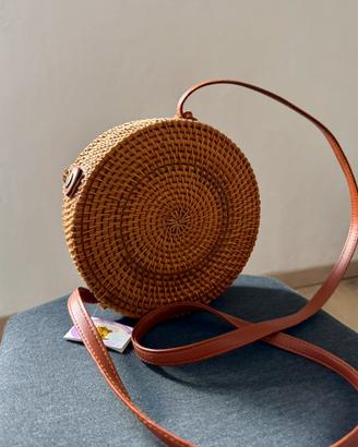 Borsa in rattan - NUOVA!