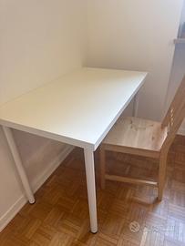 sedia da ufficio e scrivanIa