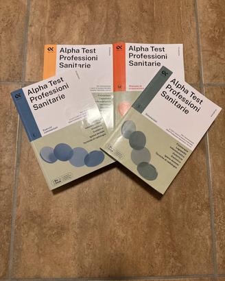 Libro preparazione  alpha test professioni sanitar