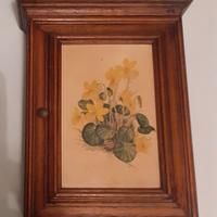 Armadietto portachiavi chiaviere legno