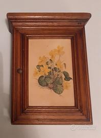 Armadietto portachiavi chiaviere legno