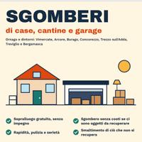 Sgomberi casa e cantine