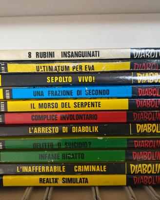 Fumetti originali Diabolik
