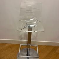 Sgabello trasparente Colico