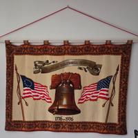 Arazzo " THE AMERICAN BICENTENNIAL CELEBRATION".