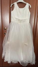 Vestito da Prima Comunione età 10 anni