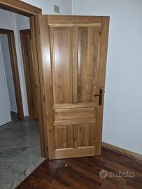 Porte da interno in vero legno massello di rovere