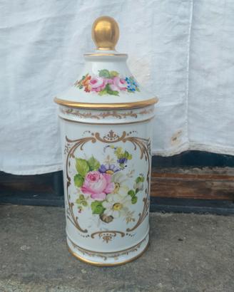 Antico recipiente ceramica Meissen