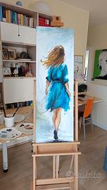 Quadro dipinto a mano - tecnica mista su tela