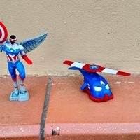 Capitan America piu elicottero