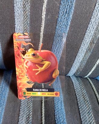 italian brainrot lamincard Rana di Mela 13/162