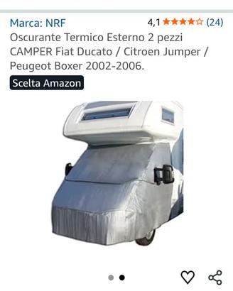 Oscurante termico camper