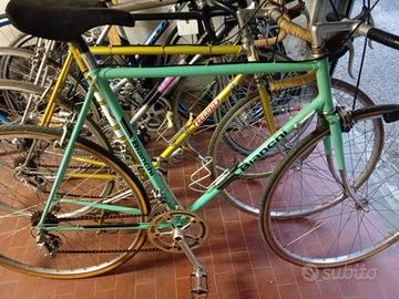bici corsa bianchi rekord colnago legnano
