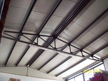 Capriate capannone in ferro