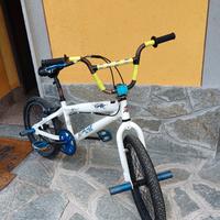 bmx bianca e azzurra 