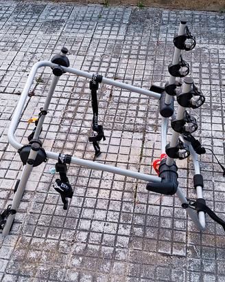 Portabici posteriore auto  per 3 bici
