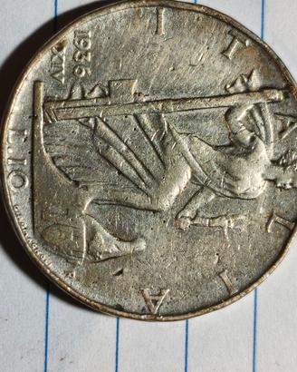 10 lire argento impero 1936