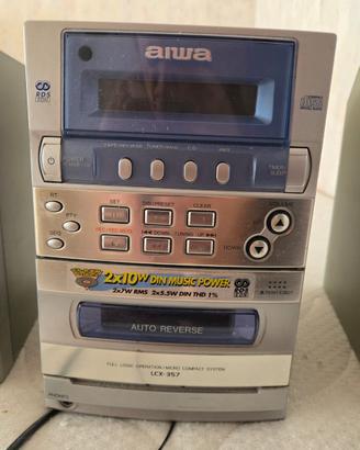 Stereo aiwa hifi cd dvd radio