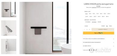Sizze Libra Minor porta asciugamano bagno