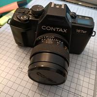 Contax: corpo 167 MT + Contax/Zeiss: 2,8/28
