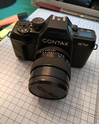 Contax: corpo 167 MT + Contax/Zeiss: 2,8/28