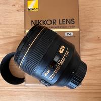 Nikkor Lens obiettivo AF-S 85mm f/1.4 G Nikon