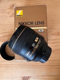 Nikkor Lens obiettivo AF-S 85mm f/1.4 G Nikon