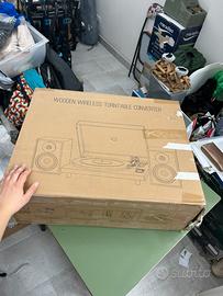 Giradischi per vinile con altoparlanti fektik nuov