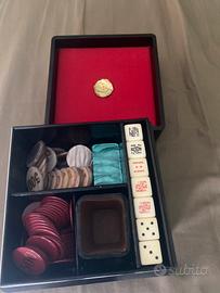 Set poker vintage R. Romagnoli Bologna anni 70.
