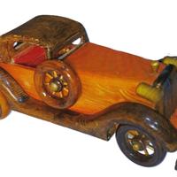 AUTO MODELLO LEGNO ANNI 70