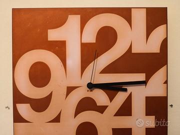 Orologio da parete Nava Time Square design D.Serio