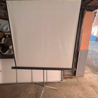 Schermo da proiezione Record con treppiede