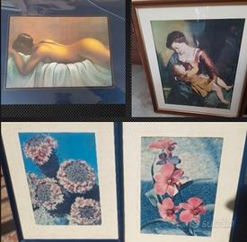 stock di quadri vintage,si spedizione 