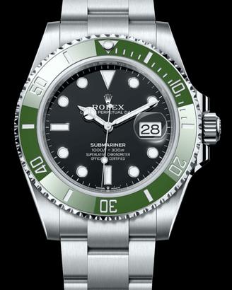 Rolex Sub data 41 Starbucks 126610LV nuovo 07/2026