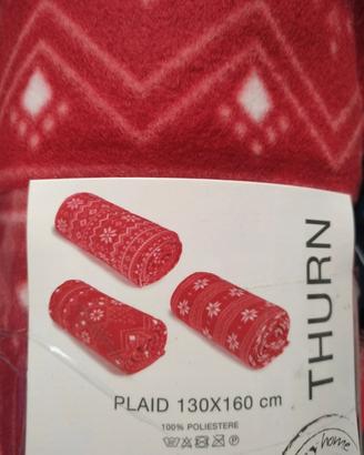 plaid pile natale 