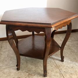 Tavolino antiquariato in legno