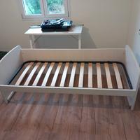 letto singolo con lettino estraibile