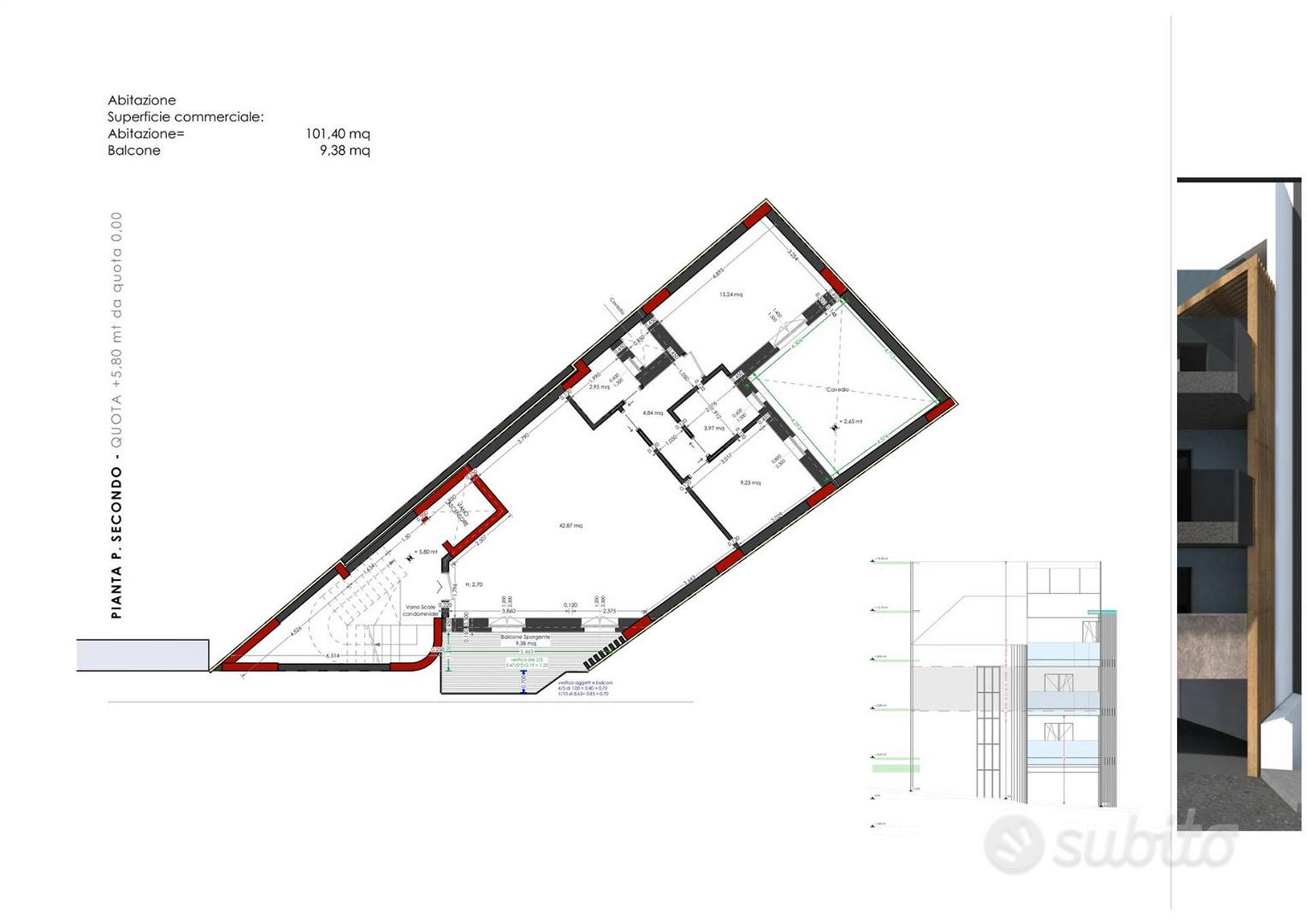 Apartment in Altamura, Bari - Vista 4